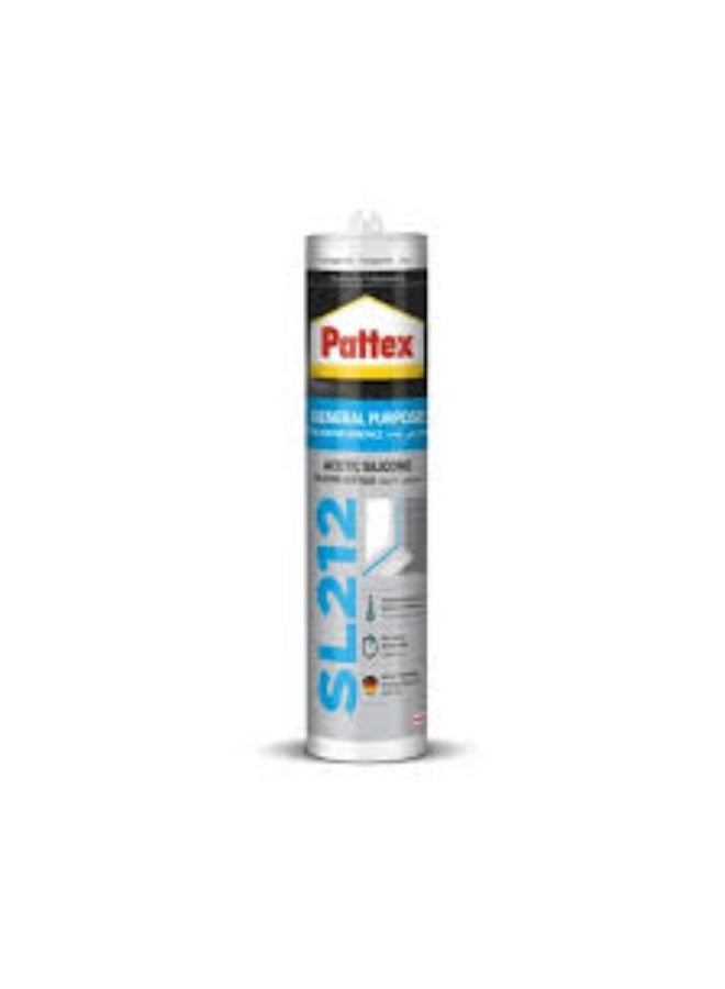 Pattex Clear Silicone Sealant 280ml – Heat Resistant - Image 2